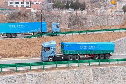用欧曼就是省！欧曼新能源重卡硬核适配晋豫煤炭砂石料跨区运输 