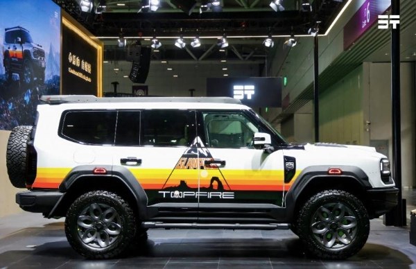 硬核实力登场 纵横G700顶火鸣镝版解锁深圳改装车展 