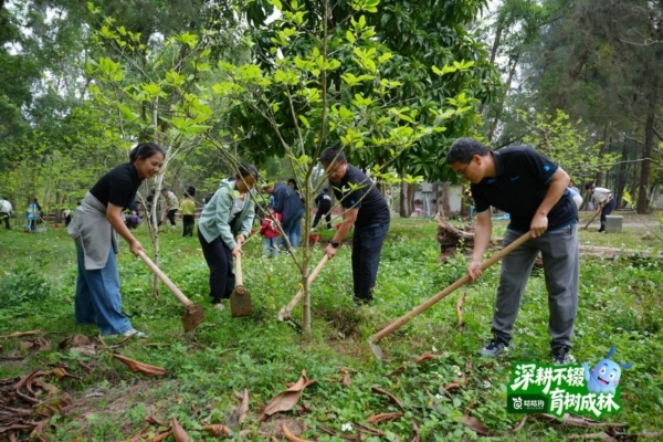 咕咕狗连续六年开展公益植树活动，以绿色行动践行企业使命 