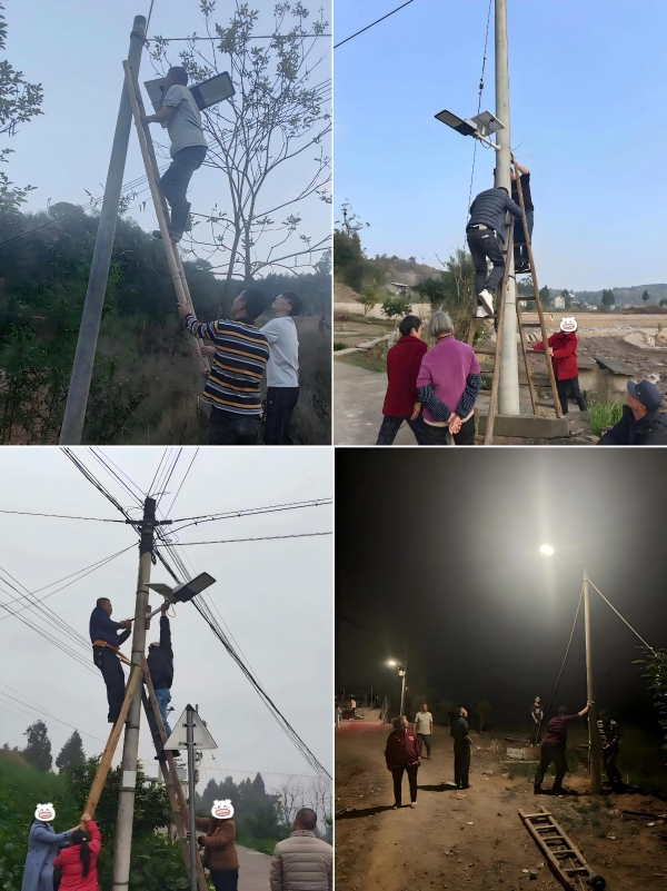 洲明公益·点亮家乡纪实：一盏路灯，能改变什么？ 