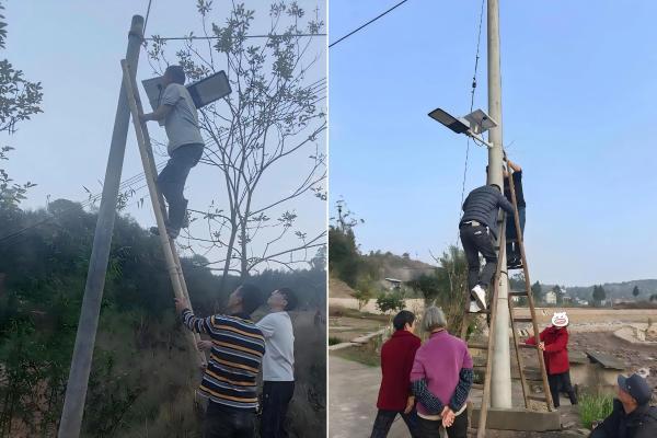 洲明公益·点亮家乡纪实：一盏路灯，能改变什么？ 