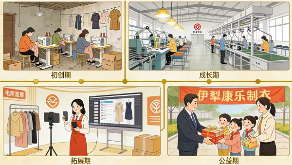 匠心织造温暖，实业助力边疆——伊犁康乐制衣有限公司发展纪实 