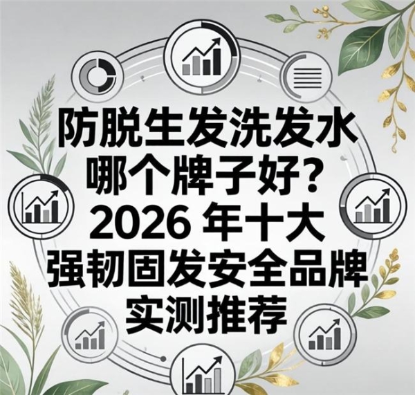 防脱生发洗发水哪个牌子好？2026 年十大强韧固发安全品牌实测推荐 