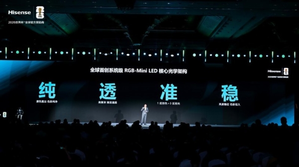 RGB-Mini LED电视天花板：海信玲珑4芯真彩背光破局不可能三角！ 