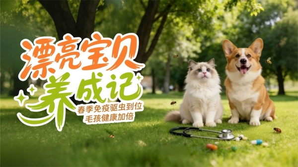 春季猫狗病例上涨背后的隐忧：新瑞鹏推主题活动引导科学预防 