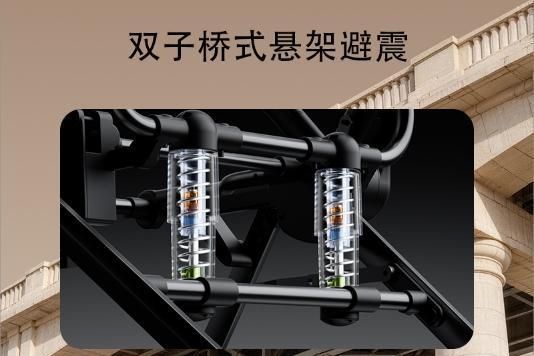 液压避震婴儿推车再出新品，睡篮+座兜一体结构性价比拉满 