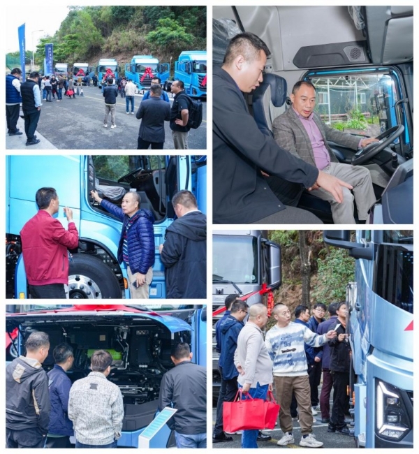 上市热销98台！欧曼银河新能源重卡深圳上市 绿色运输盈利增收新路径 