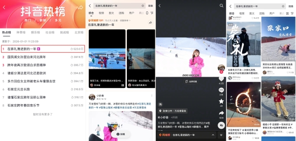 抖音生活服务「雪落山海间」收官：赴山海之约，承包这个冬天的所有追雪心动 