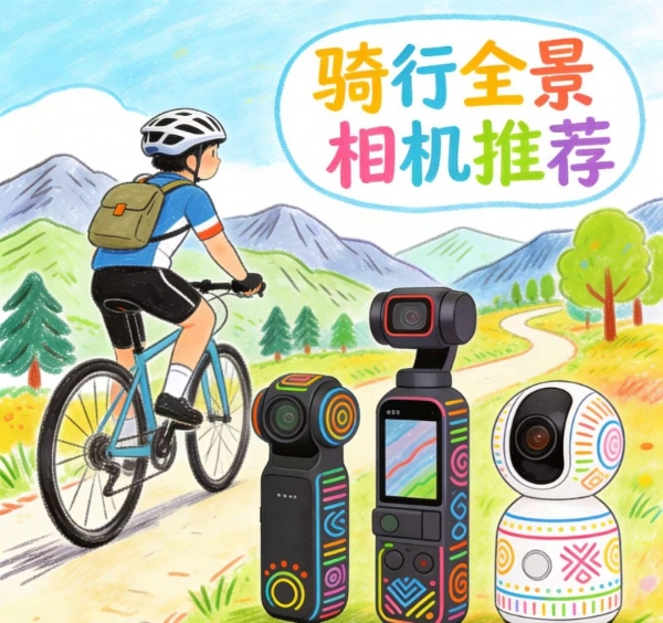 骑行全景相机推荐榜！实测这3款，骑友闭眼入！ 
