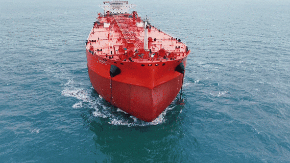 台州“海上巨无霸”惊艳亮相，公元股份护航“绿洲”号远洋航行 