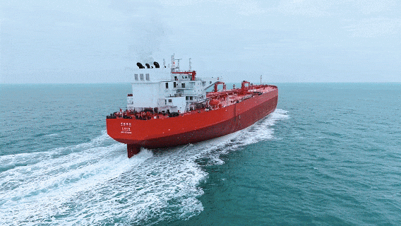 台州“海上巨无霸”惊艳亮相，公元股份护航“绿洲”号远洋航行 