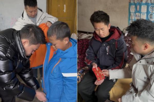 808爱在行动，老葛团队春节前夕赴贵州安顺关爱困境儿童  