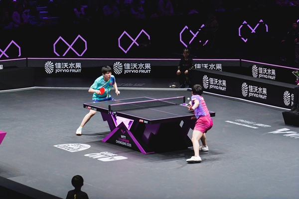 果燃精彩！佳沃水果领“鲜”助威WTT重庆冠军赛2026巅峰角逐 