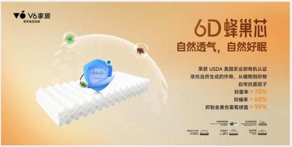 V6家居6D蜂巢芯系列新品发布会：用极限测试，重新定义年轻人的科技睡眠 