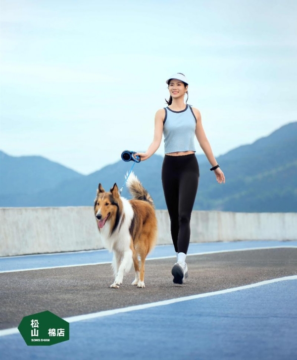 小薄荷系列领衔，松山棉店官宣夏思凝代言诠释“生活赛场，自在松山” 