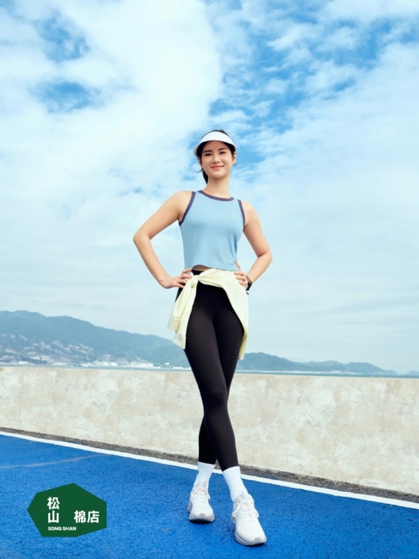 小薄荷系列领衔，松山棉店官宣夏思凝代言诠释“生活赛场，自在松山” 