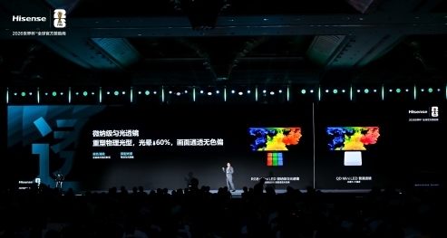 定义RGB-Mini LED 画质新标尺，海信首发玲珑真彩背光技术 