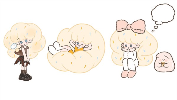 花王莉婕×绘梦艺术家儿力力 | 三八节限定合作 “她COLOR，即她POWER”温柔上线 