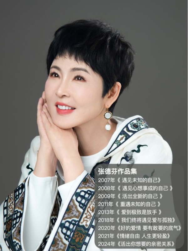 世界卫生日×妇女心理健康关爱日丨张德芬传递成长力量，共筑健康中国 