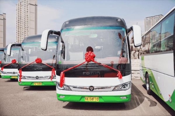 驰骋北疆 文旅启航丨北汽福田欧辉高品质客车批量交付首府旅游 助力旅游品质跃升 