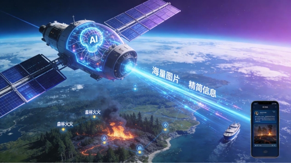 这是人类第一张在太空生成的图片 