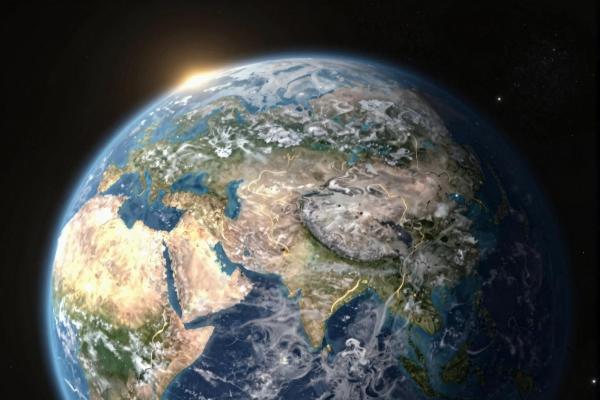 这是人类第一张在太空生成的图片 