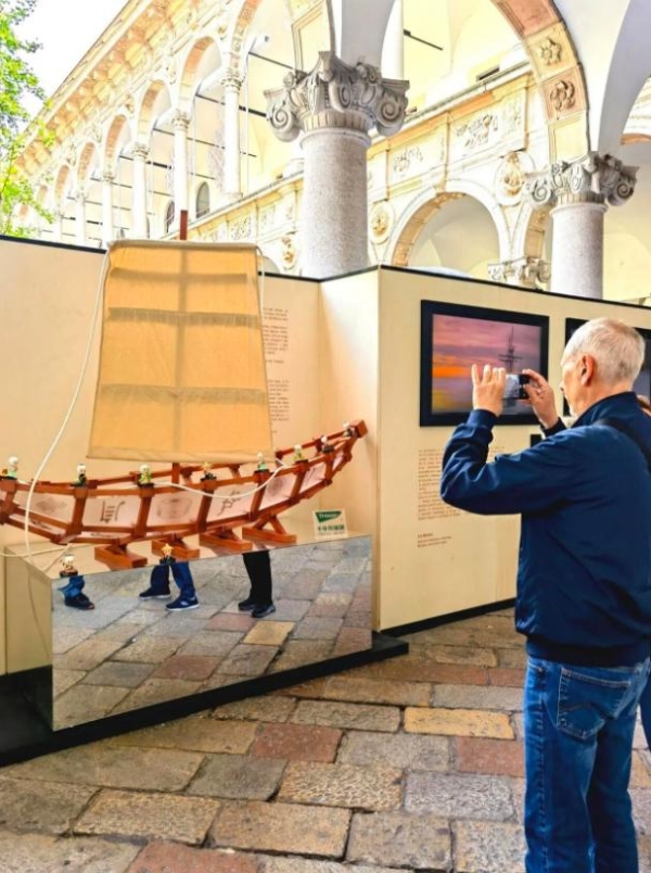 米兰艺术周·现场丨千年舟「船」抵米兰，《汇》启东方文明的破浪时刻 