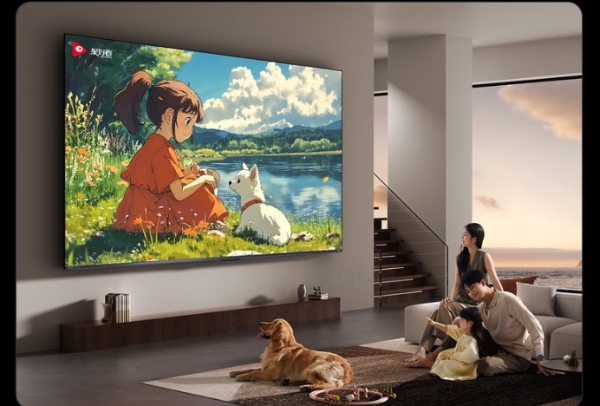 拉满春日欢聚氛围！百吋海信小墨E5成阳光房待客标配 