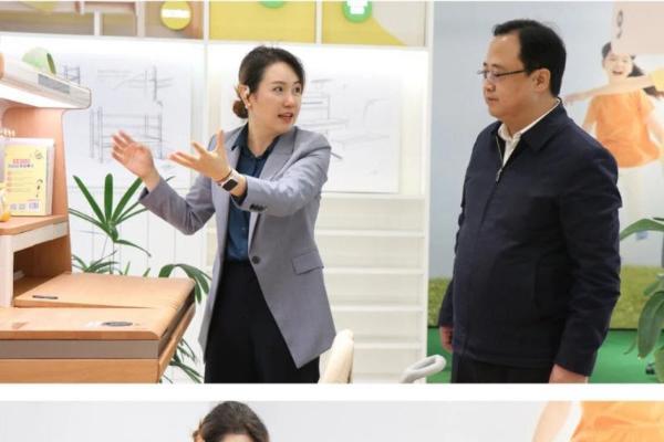 芜湖市湾沚区区委副书记、区长马荣率队走访芜湖爱果乐智能科技有限公司 