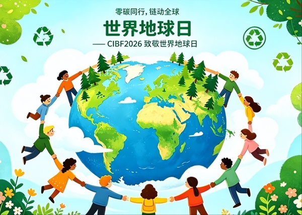 零碳同行，链动全球 ----CIBF2026 致敬世界地球日 