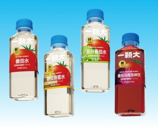 一颗大™番茄水风味饮品系列扩容，两款新品解锁多元补水场景 