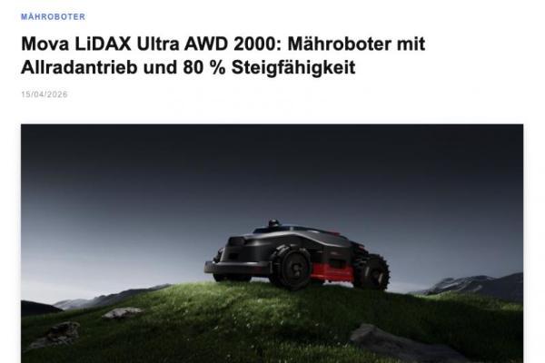 全球市占第一背后：MOVA割草机器人凭超高用户激活率，定义智能割草“真实力” 