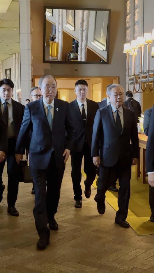 头部电商主播“老葛”受联合国前秘书长潘基文接见 共话中韩民间交流 