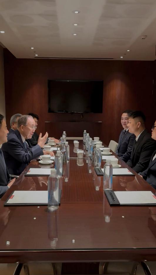 头部电商主播“老葛”受联合国前秘书长潘基文接见 共话中韩民间交流 