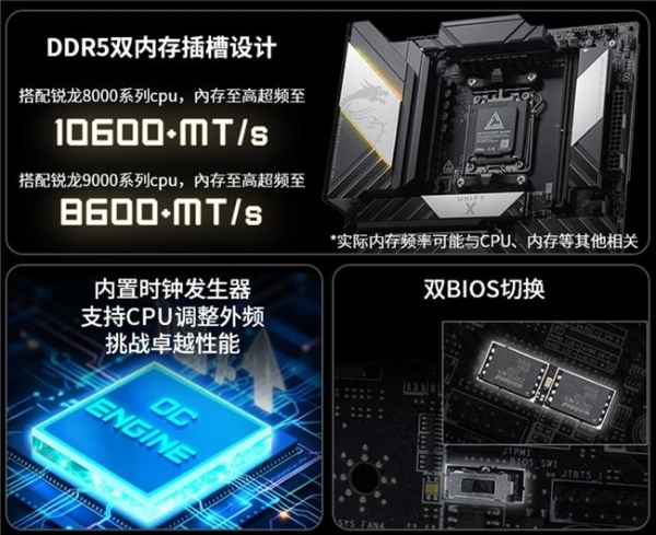 微星MEG X870E UNIFY-X MAX暗影主板预售：暗影归来，只为极致超频而生 