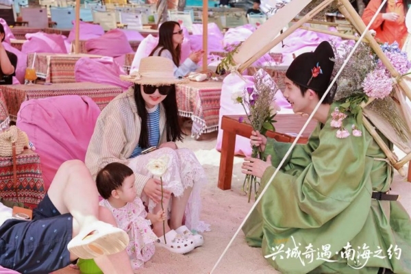 当渤海遇见南海：兴城市亮相三亚大东海 
