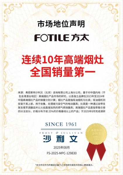 从专利深度到标准高度，解码方太30年创新路径 