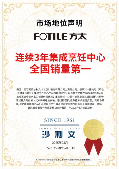 从专利深度到标准高度，解码方太30年创新路径 