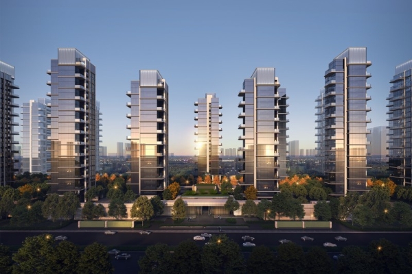 招商西安湾，世界湾居范本