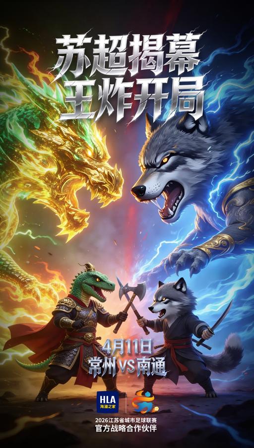 “苏超”开幕式有多燃？周深+四万人大合唱，海澜之家13市主题门店同步接棒 