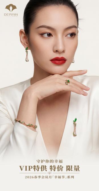 Derain 艺术珠宝：钛金工艺演绎自然美学 限量珍藏更具价值 