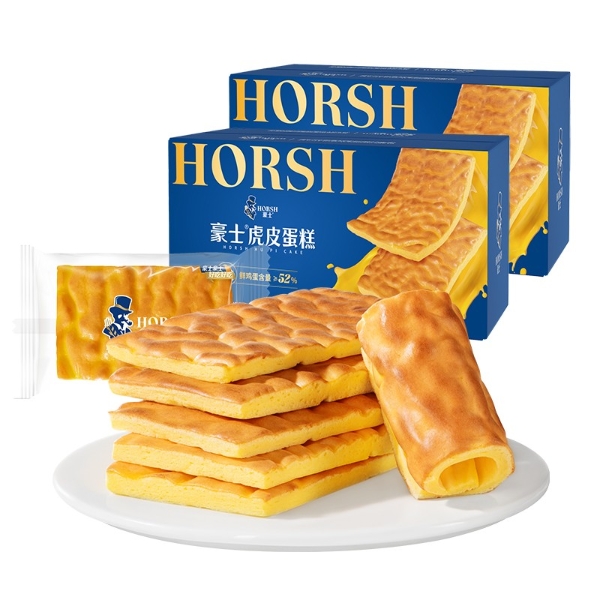豪士虎皮蛋糕：以52%鲜鸡蛋含量与全链路品控打造经典烘焙单品 