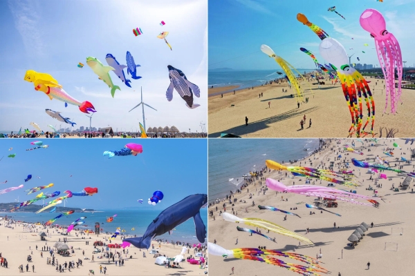 欢迎你的春天，盛开在海边丨五一来那香海，开启与风筝、与艺术、与大海的浪漫相遇！ 