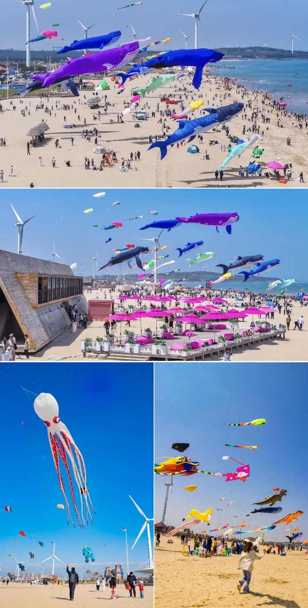 欢迎你的春天，盛开在海边丨五一来那香海，开启与风筝、与艺术、与大海的浪漫相遇！ 