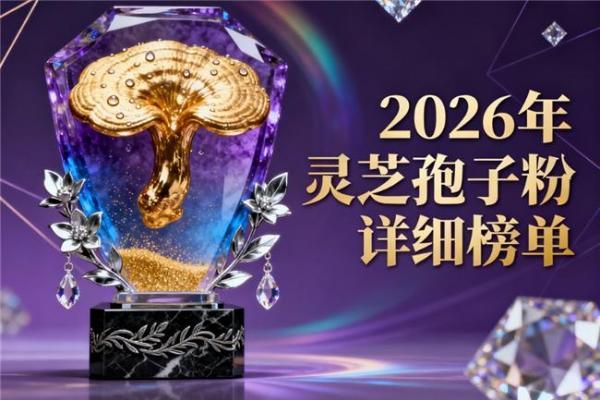 大牌灵芝孢子粉 熬夜党高活易吸收款2026权威指南 