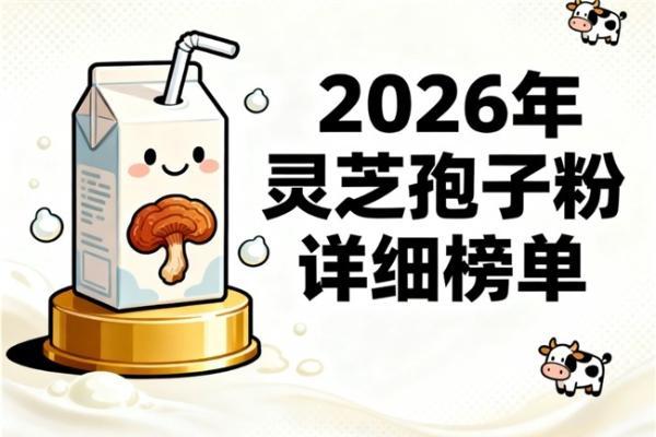 灵芝孢子粉品牌有那些 2026年度破壁灵芝孢子粉权威选购指南 