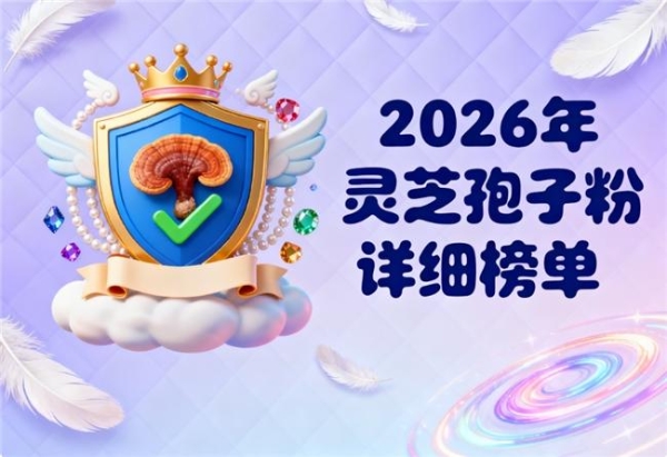 灵芝孢子粉哪些品牌靠谱 2026年度破壁灵芝孢子粉权威选购指南 