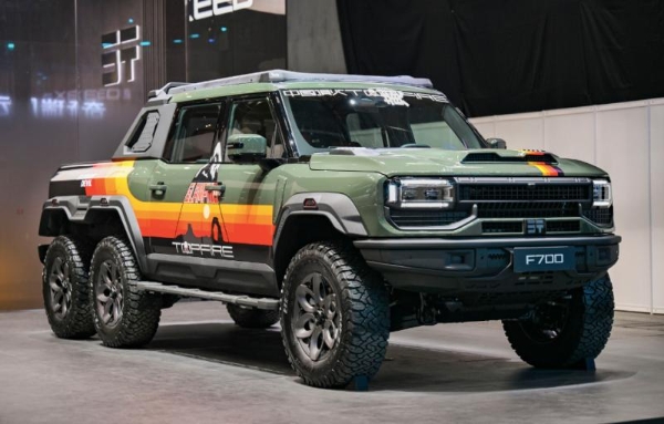 全领域为守护 纵横F700重构全球豪华越野皮卡新范式 