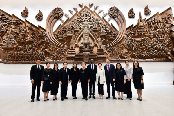 泰国诗丽吉王后国家会议中心迎接IMF总裁 共赴2026年IMF — 世界银行集团年会筹备工作 