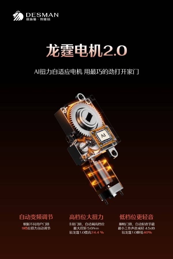 德施曼麒麟R9搭载AI智能管家2.0，打造家门口的智能体 